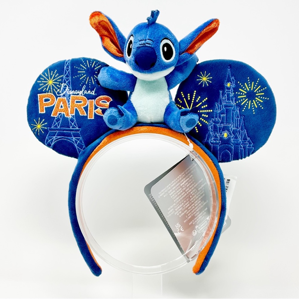 BNWT Disneyland Paris Stitch Ears Headband